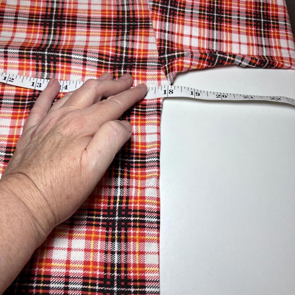 Vintage Deadstock 80s-90s Croquet Club Plaid Mock Turtleneck Size M Made in USA - Picture 7 of 8